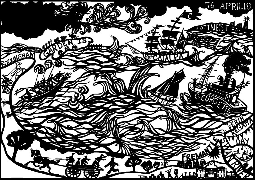 The Catalpa Escape - Print