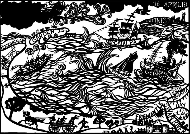 The Catalpa Escape - Print