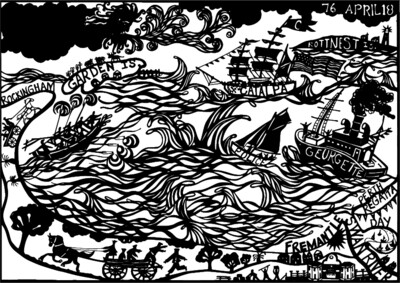 The Catalpa Escape - Print