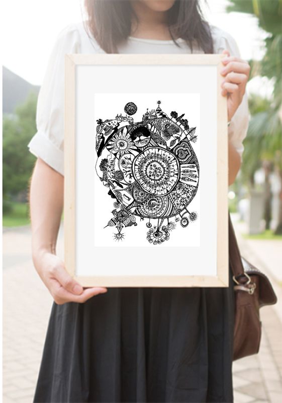 My Australian Childhood Memory Map -  archive PRINT