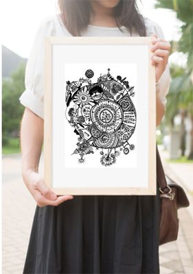 My Australian Childhood Memory Map -  archive PRINT