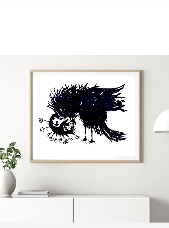 'Bird's Eye View'  archive PRINT