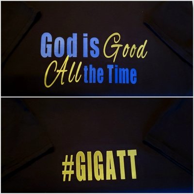 T-Shirt God Is Good All The Time #GIGATT