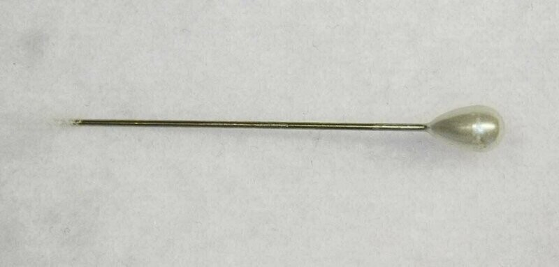 FS1114PRL - 10 mm Tear Drop Pearl Corsage pin (144 pc box)