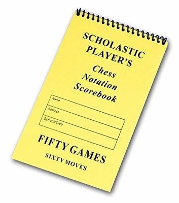 The House of Staunton Scholastic Chess Scorebook -USCF