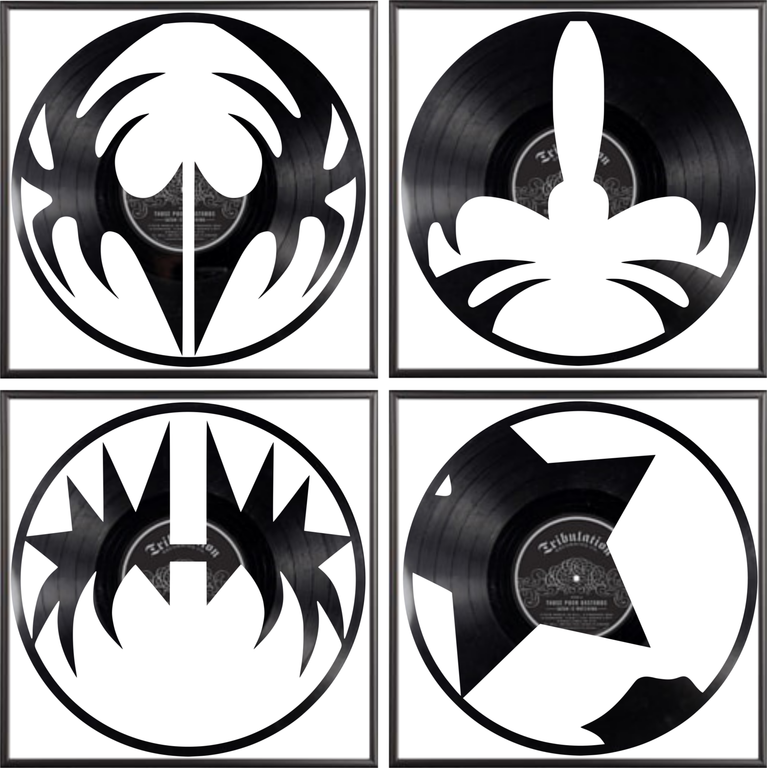 Kiss 4 Vinyl set