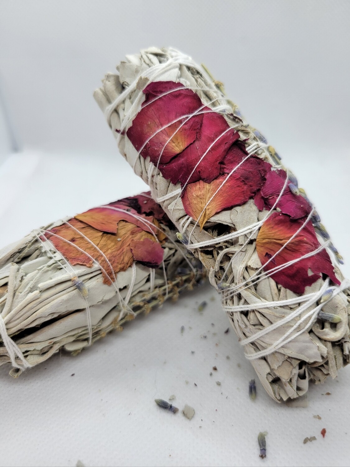 White Sage w/roses