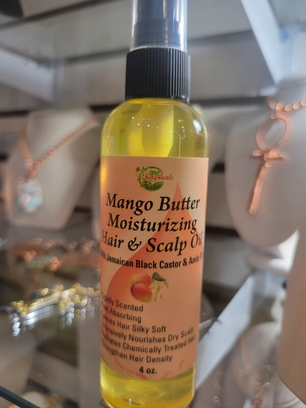 Mango butter hair and beard oil