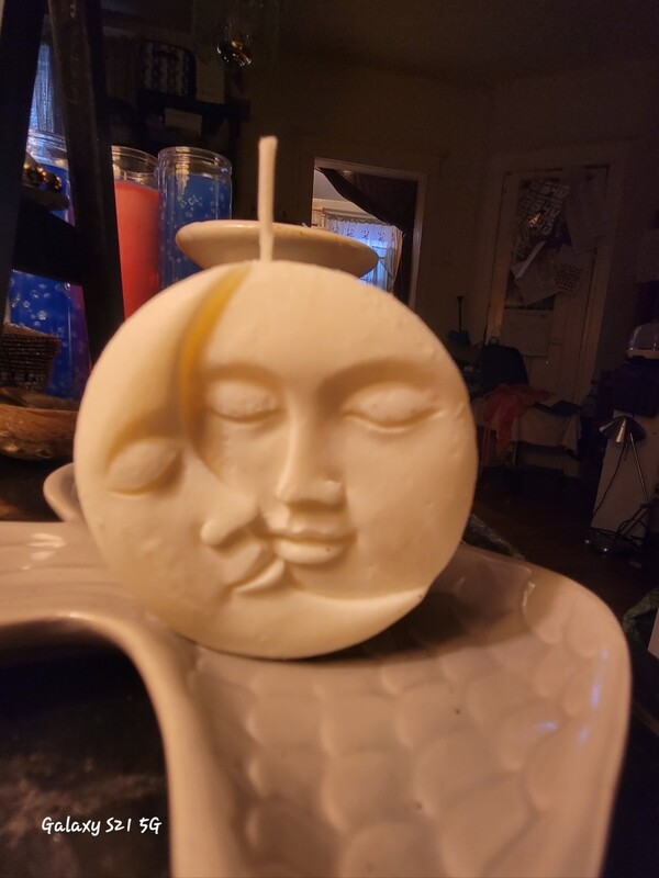 Sun and Moon Candle
