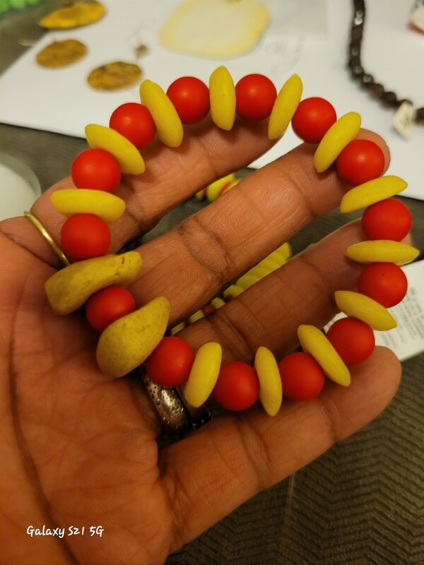kazuri beads bracelet 2