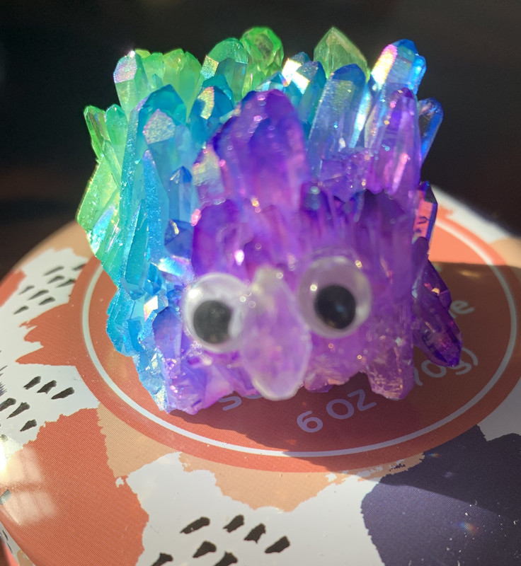 Bird Rainbow Aura Crystal