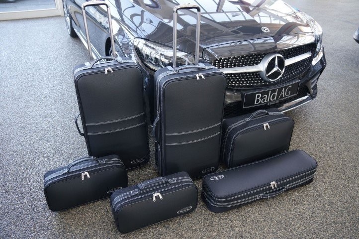 Roadsterbag suitcase set Mercedes C-Class Cabriolet (A205) 6-piece