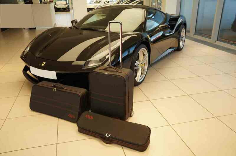 Roadsterbag Ferrari 488 GTB + Spider with Red seams (3-pcs)