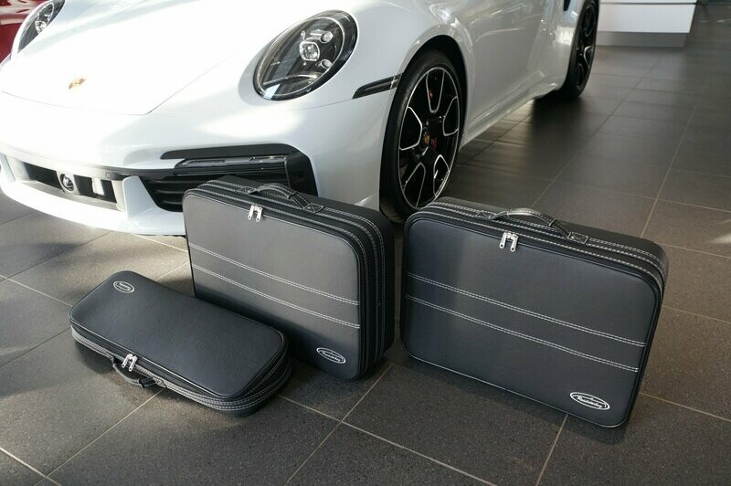 Roadsterbag Porsche 992 Turbo Coupe/Convertible  (partial leather)