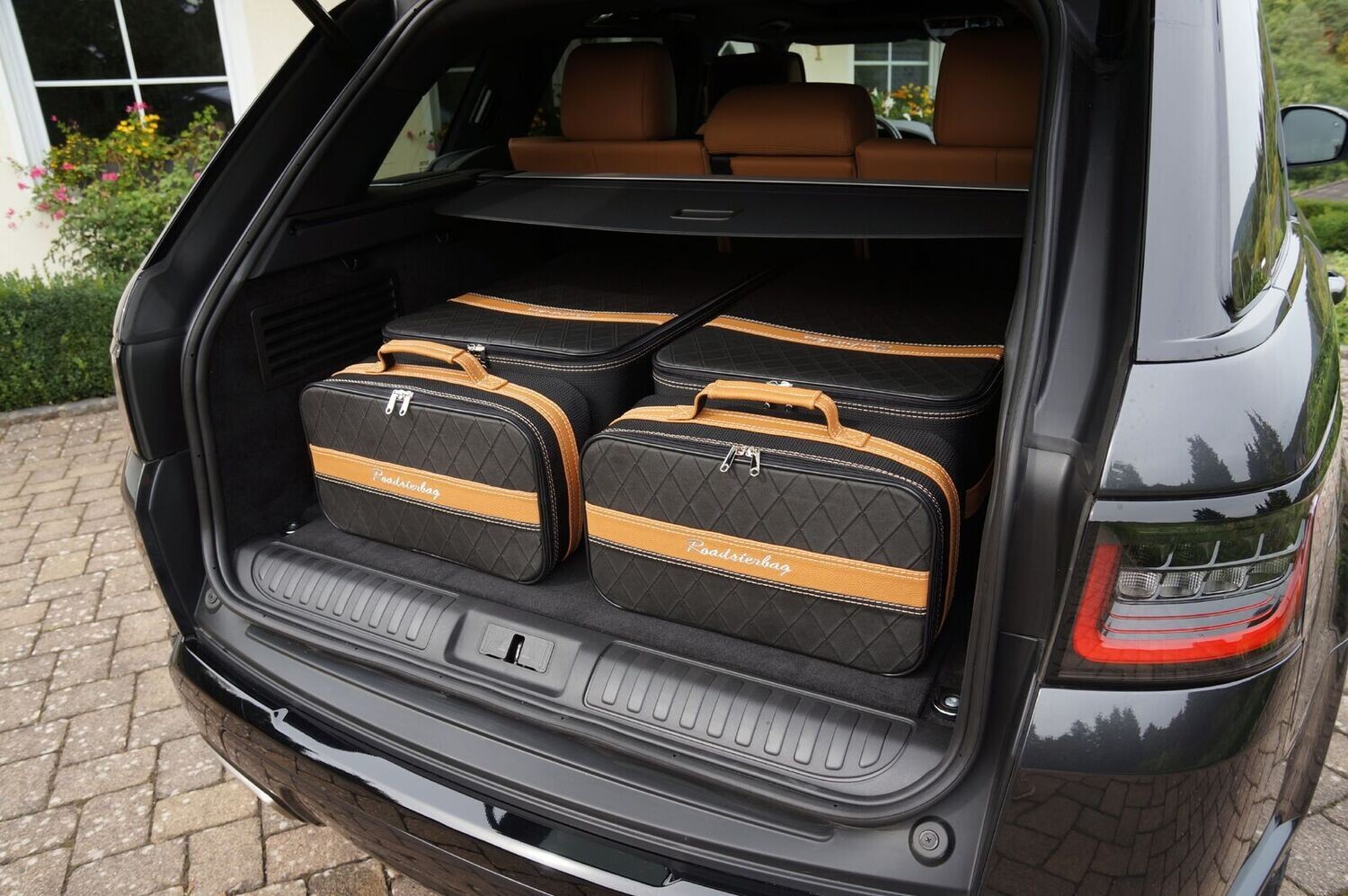 Roadsterbag luggage set Range Rover Sport 4-pcs Beige/Black