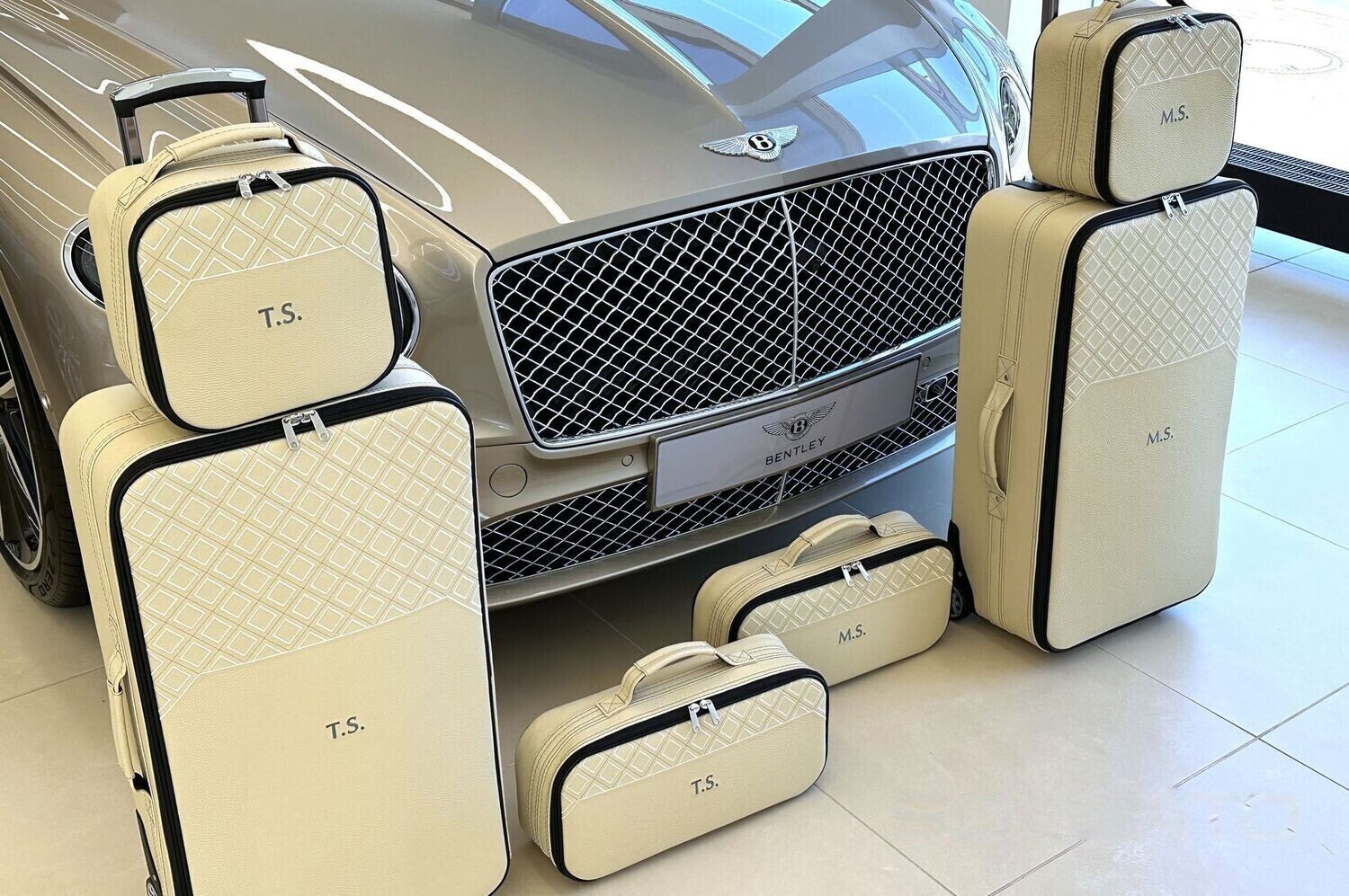 Roadsterbag Bentley Continental GTC "Avorio"  2019- (6-pcs)