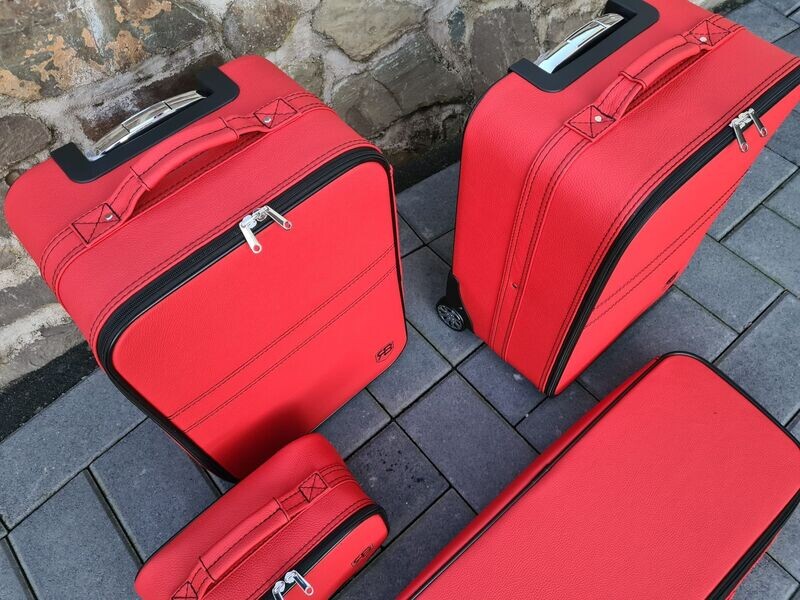 Roadsterbag Ferrari 812 GTS (4-pcs) Red Leather