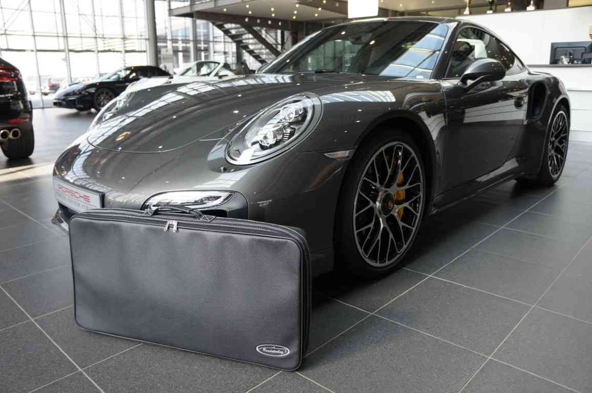 Roadsterbag Porsche 991 Coupé rear shelf clothingbag (leather)