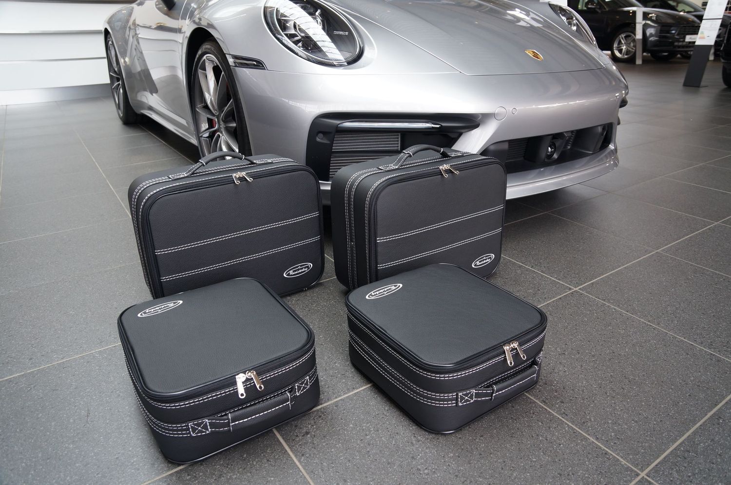 Roadsterbag Porsche 992 rear seat Coupe/Targa/Convertible (leather)