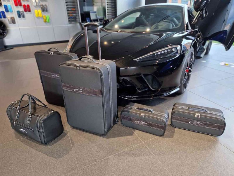 Roadsterbag for McLaren GT (2019-)Complete set (5-pcs) partial leather