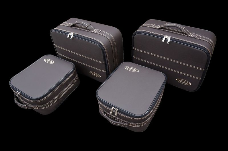 Roadsterbag Porsche 991 backseat luggage set (Caffe leather)