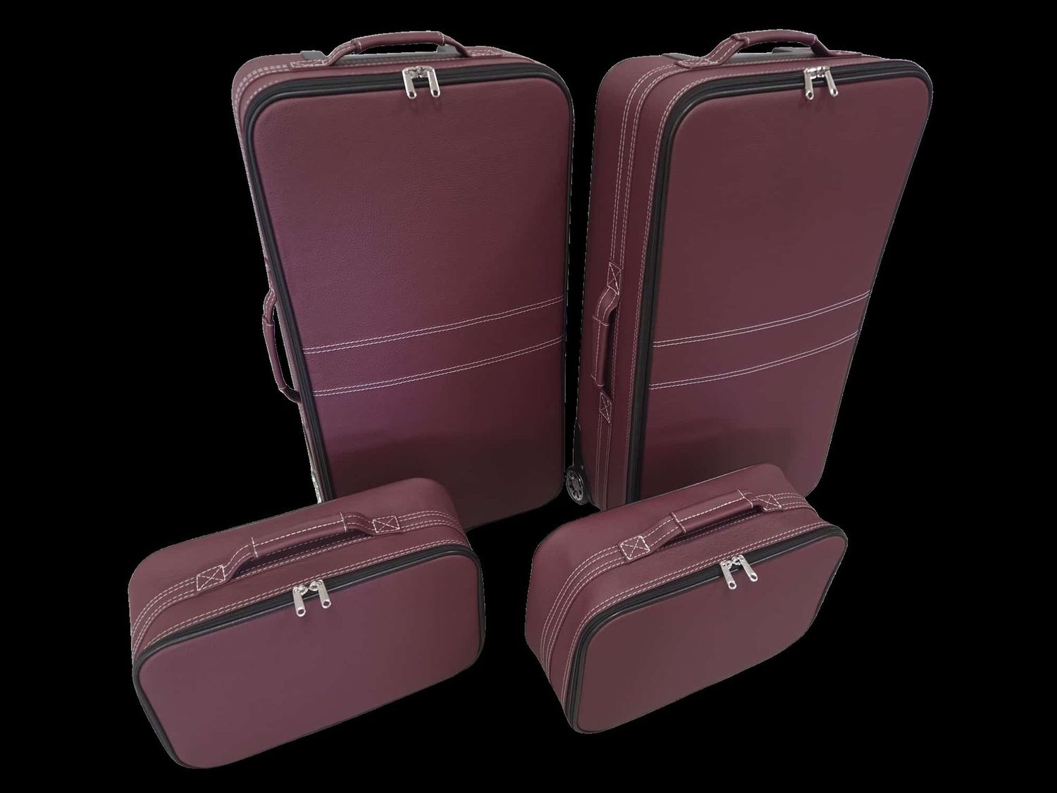 Roadsterbag for BMW 4-series Convertible (G23) leather Bordeaux