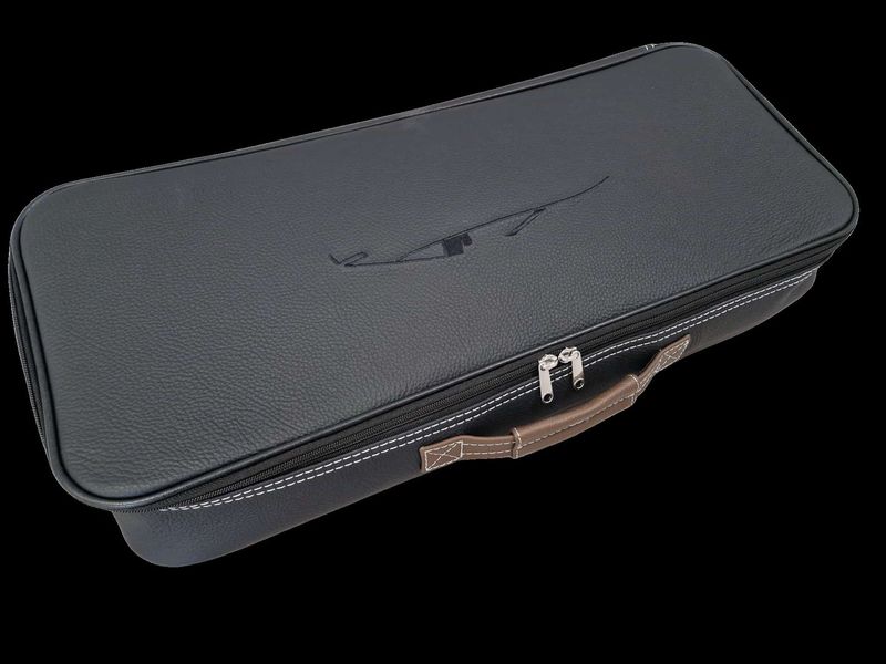 Roadsterbag Porsche 992 Targa rear shelf garment bag (leather) + Silhouette
