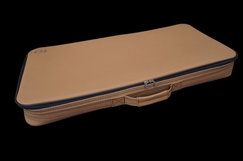 Roadsterbag Porsche 991 Coupé rear shelf garment bag (leather) Camel