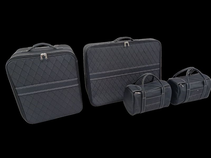 Roadsterbag luggage set  Ferrari 296 GTS Trunk + Interior Diamond pattern (4-pcs)