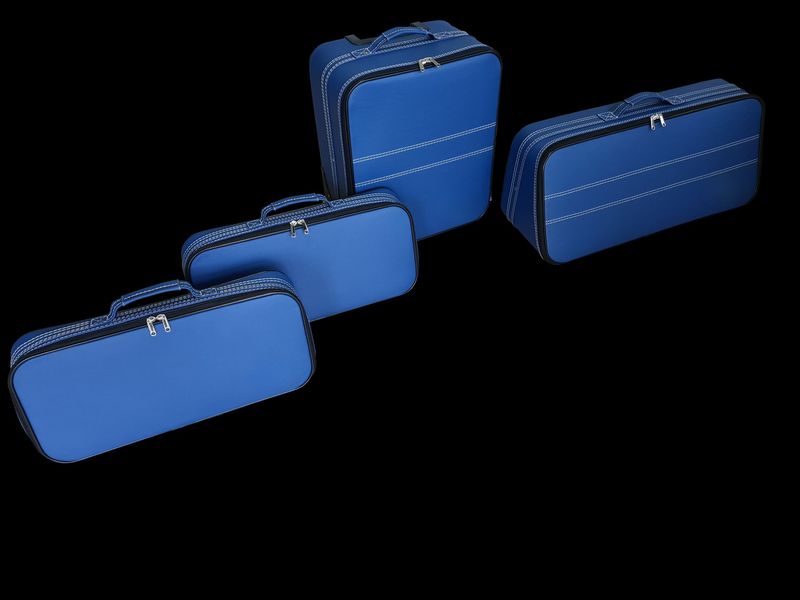 Roadsterbag luggage set Ferrari F8 Tributo (4-pcs) Kobalt