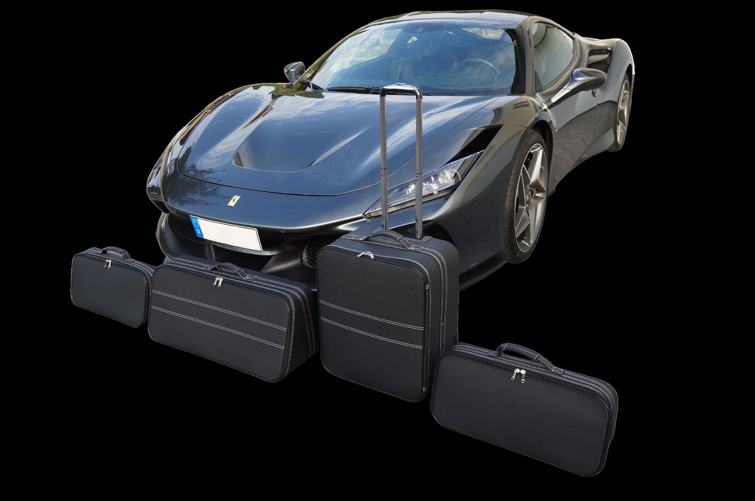 Roadsterbag Ferrari F8 Tributo luggage set (4-pcs)