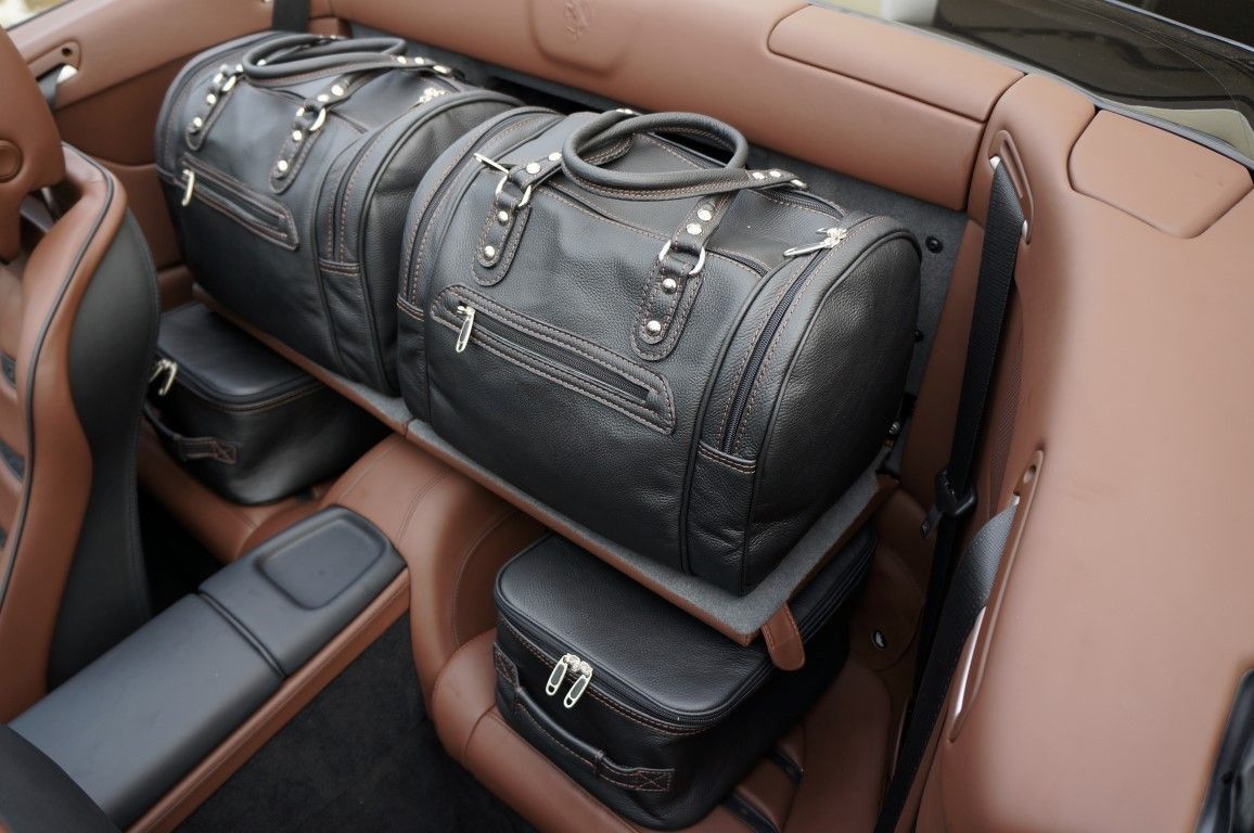 Roadsterbag Ferrari California luggage set Interior Mocca seams (4-pcs)