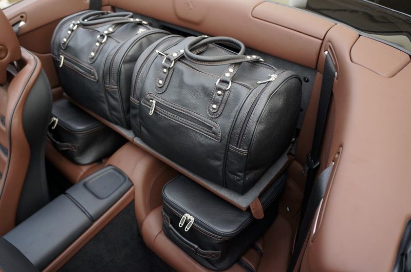 Roadsterbag luggage set Ferrari California Interior Mocca seams (4-pcs)