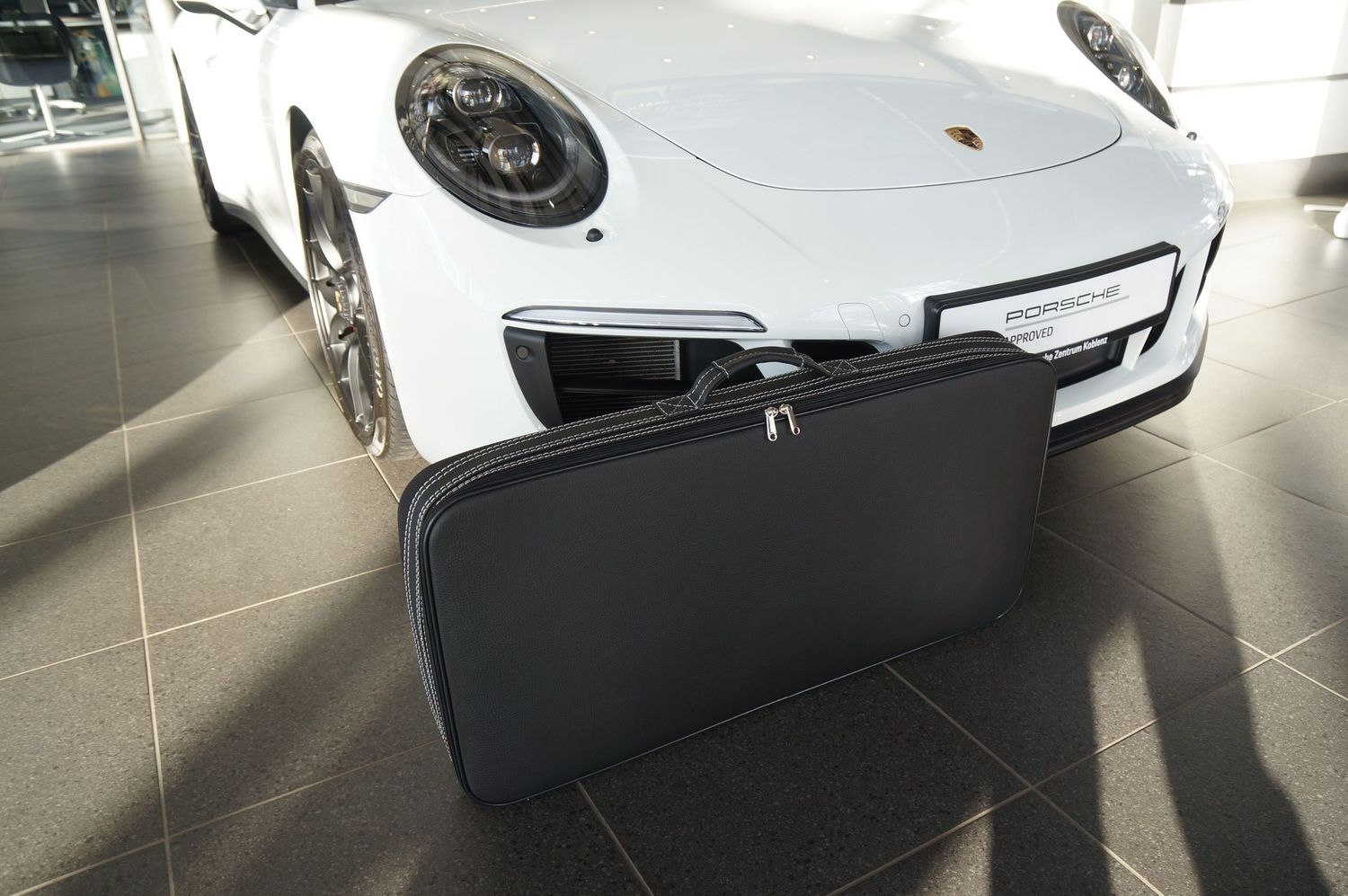 Roadsterbag Garment bag Porsche 992 Targa (leather)