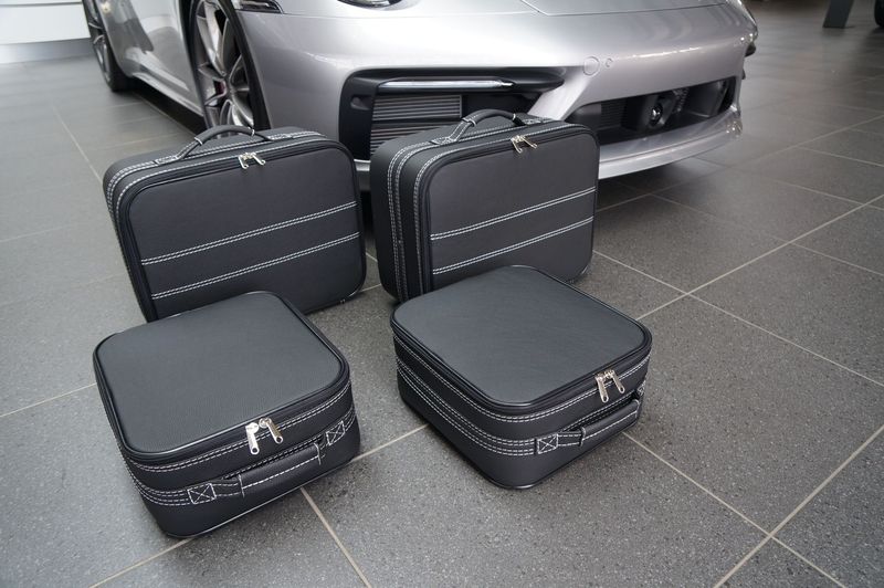 Roadsterbag luggage set Porsche 991 backseat (leather)