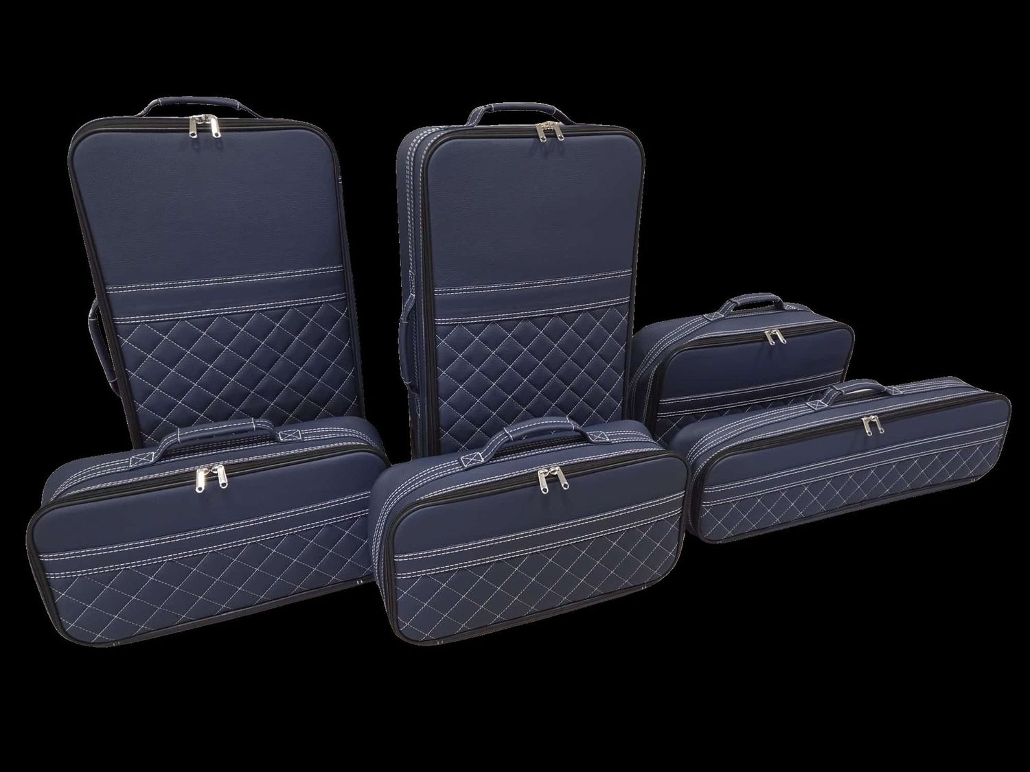 Roadsterbag luggage set Mercedes CLE Convertible 2024- Kobalt Leather (8-pcs)