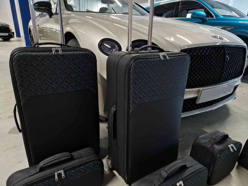 Roadsterbag luggage set Bentley Continental GTC "Nero-diamond"  2019- 2024 (8-pcs)