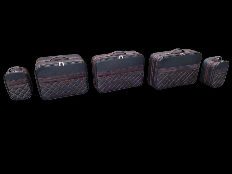 Roadsterbag luggage set BMW i8 Convertible Orange Diamond