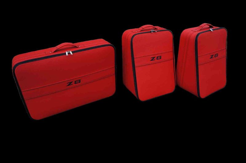 Roadsterbag luggage set BMW Z8 (3-pcs) Red