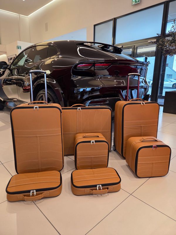 Roadsterbag luggage set Ferrari Purosangue Sabbia Leather (7-pcs)