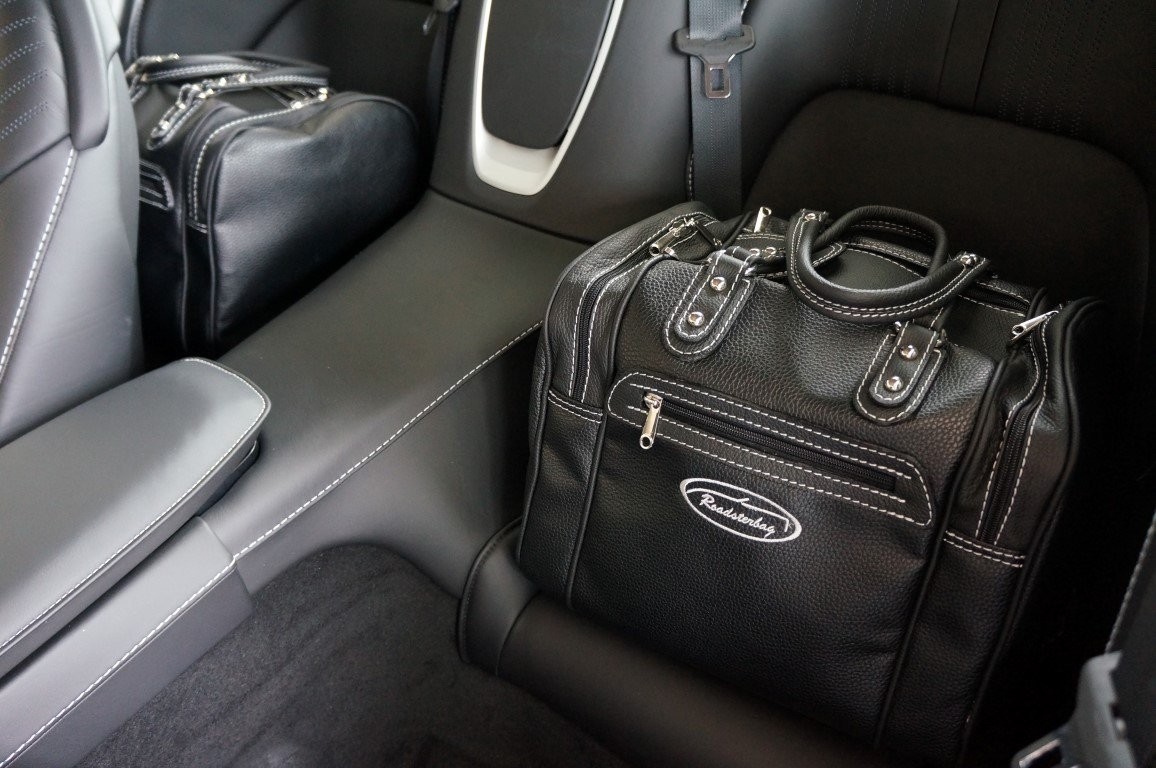 Roadsterbag bag set Aston Martin DB11 Coupe 2-piece Black leather