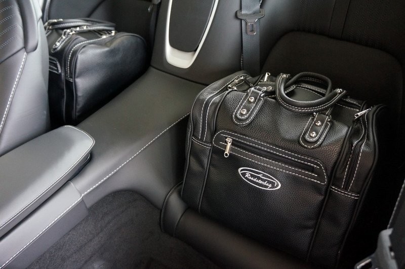 Roadsterbag bag set Aston Martin DB11 Coupe 2-piece Black leather