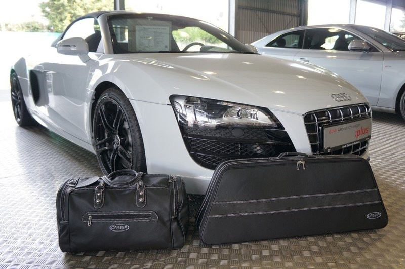 Roadsterbag suitcase set Audi R8 Coupe up to 2015 (full leather)