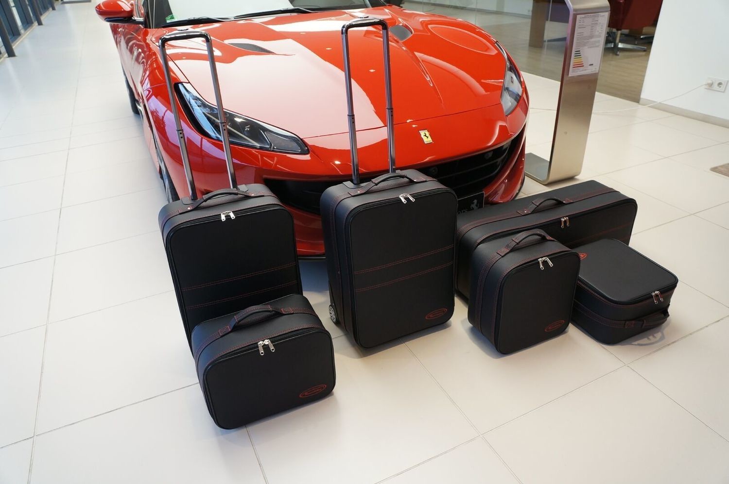 ferrari trolley bag