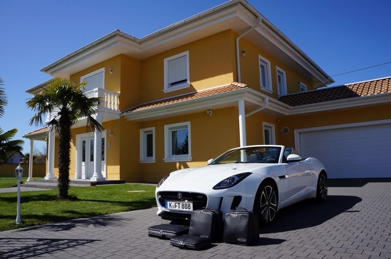 Roadsterbag kofferset Jaguar F-Type Cabriolet tot 06/2018