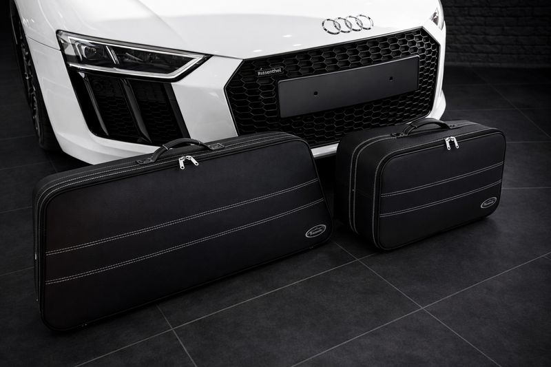 Roadsterbag luggage set Audi R8 Spyder until 2015 (partial leather)