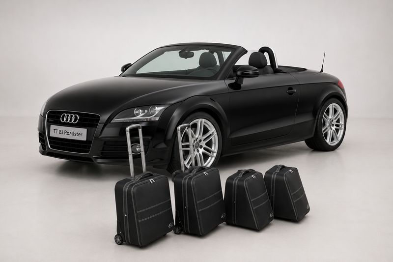 Roadsterbag luggage set Audi TT 8J Roadster 2006-03/2014
