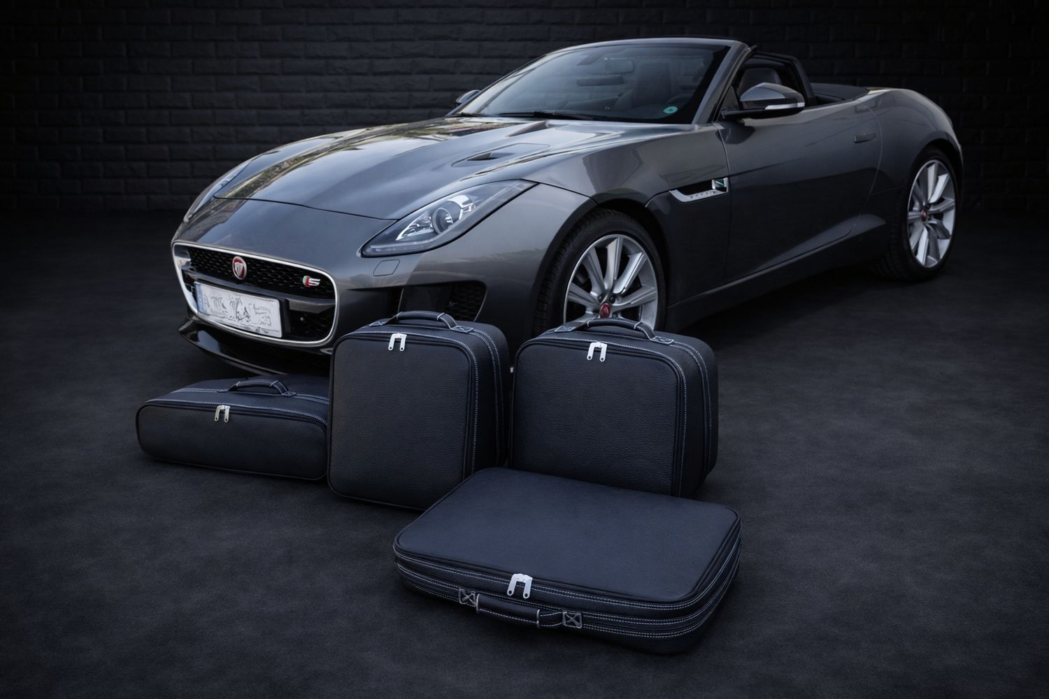 Roadsterbag luggage set Jaguar F-Type Convertible (MY2017) from 06/2016-