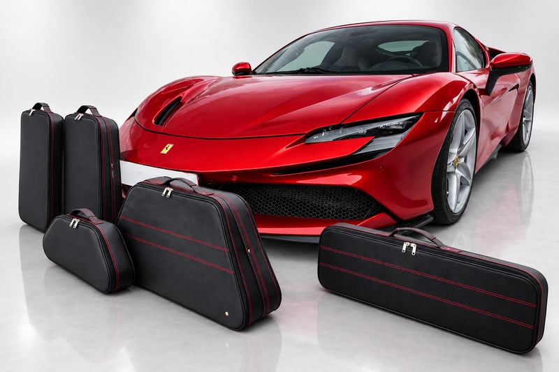 Roadsterbag luggage set Ferrari SF90 Coupe Trunk + Interior (5-pcs)
