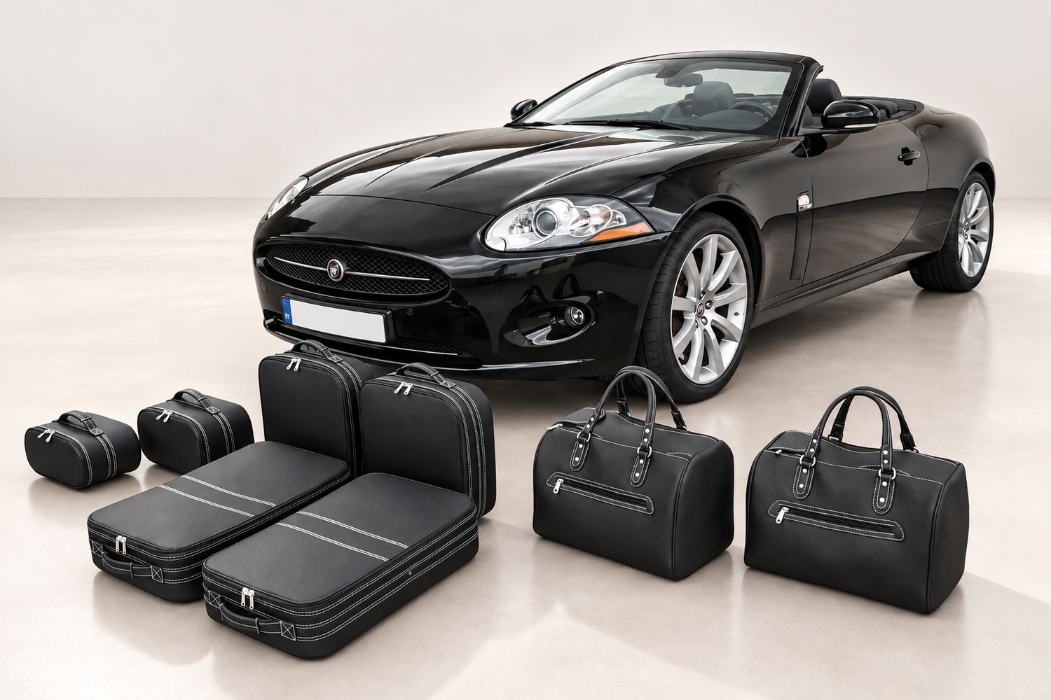 Roadsterbag luggage set Jaguar XK-Convertible (8-pcs) Roadsterbag luggage set Jaguar XK-Convertible (8-pcs)